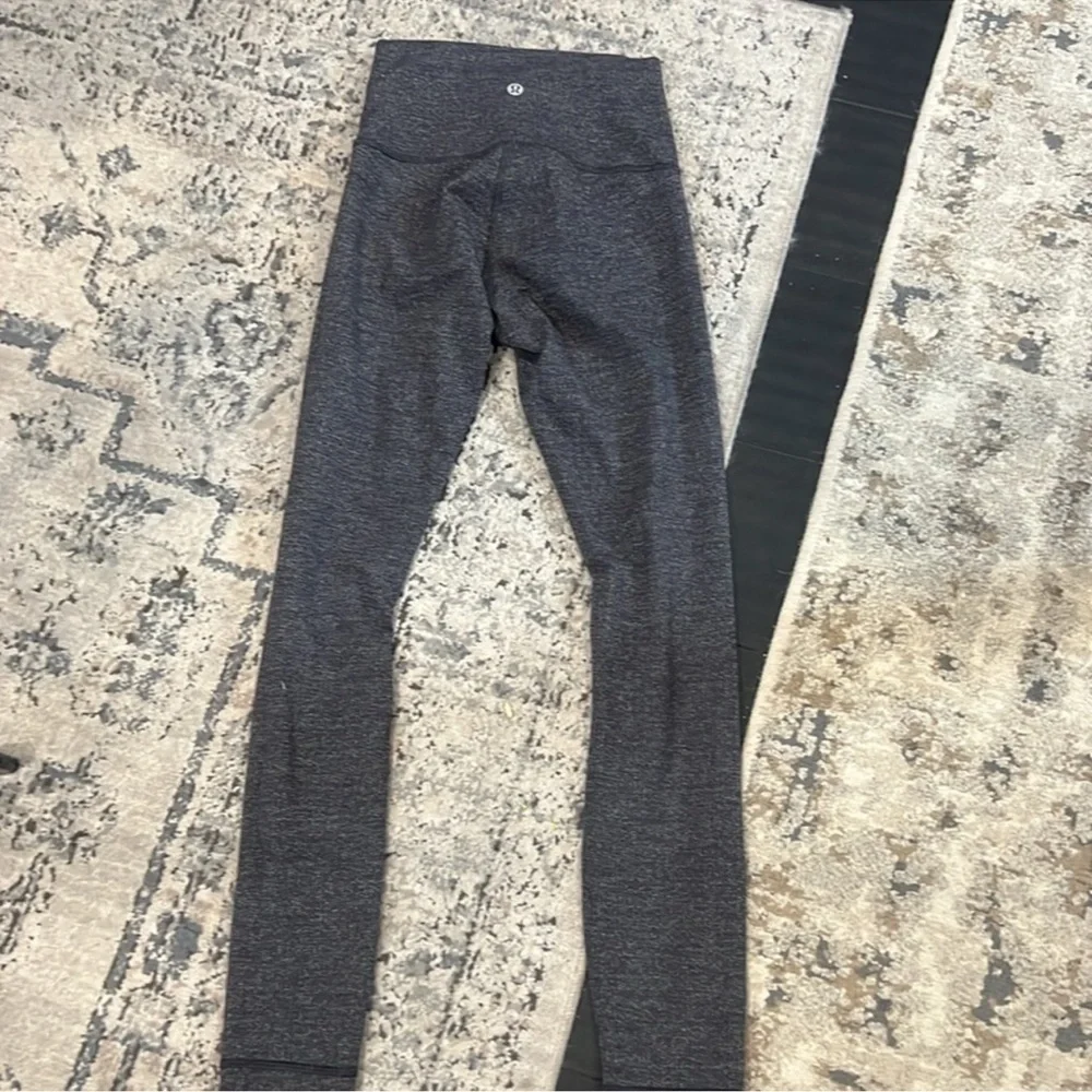 Lululemon Align High-Rise Leggings in Heathered Gray